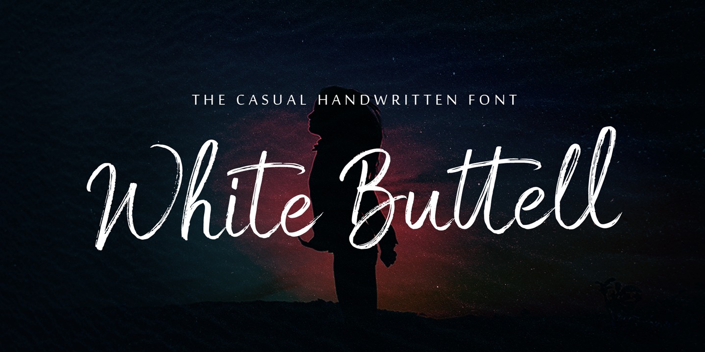Шрифт White Buttell